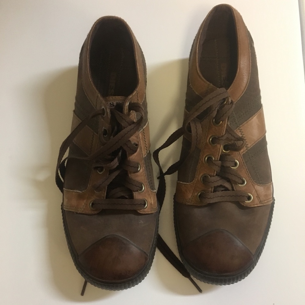 Diesel Casual brown leather shoe